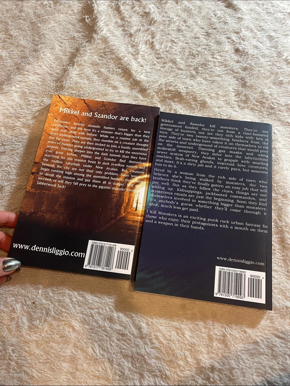 Novel of New Avalon, I kill monsters and Jabberwock Jack